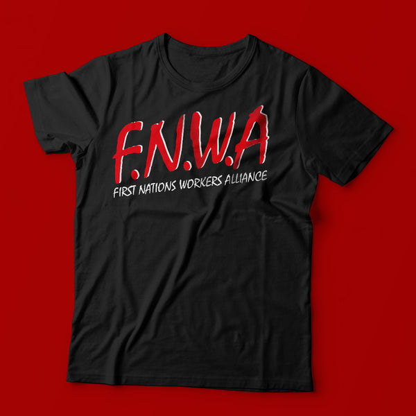 F NWA t shirt Australian Unions