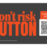 Don't Risk Dutton bumper stickers