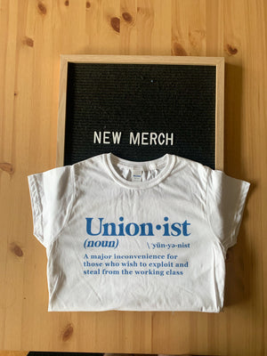 White & Blue Union-Ist T-shirt
